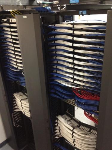 <strong>Andover, MA -</strong> CAT6, fiber optic and soundmasking installation