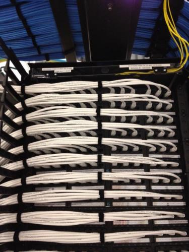 <strong>Andover, MA -</strong> CAT6, fiber optic and soundmasking installation