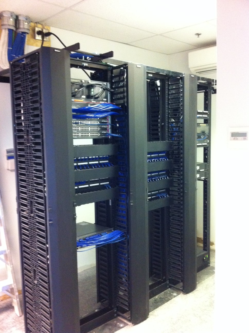 Montreal, Canada - CAT6 cable installation, rack builds , CISCO system installation and VoIP telephones